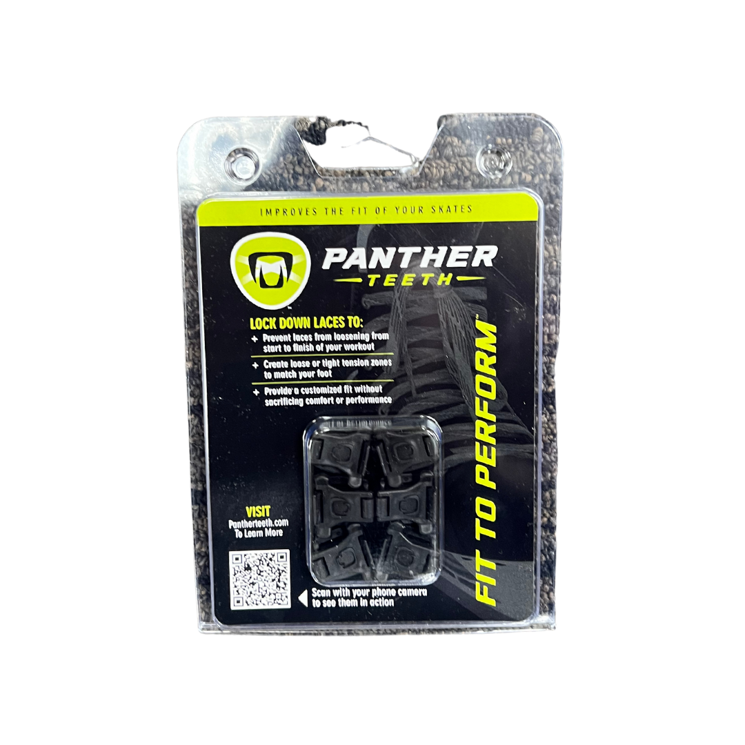 Panther Teeth Lace Locks for Shoes